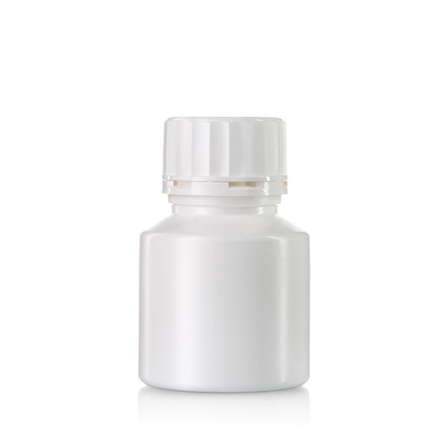 PE-PC OMEGA-100R/35,9/G standard product of solids in white and with a cap