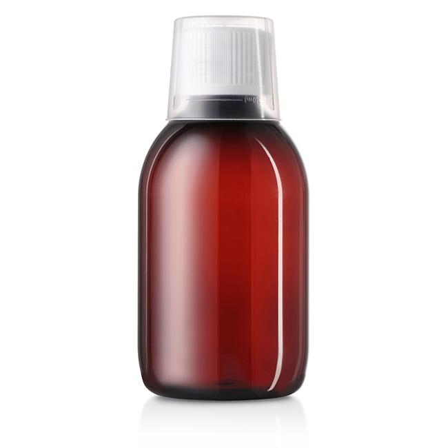 PET-Gamma 250R/28PP/D a standard product of liquids with a closure that has a cup on manufactured by ALPLApharma