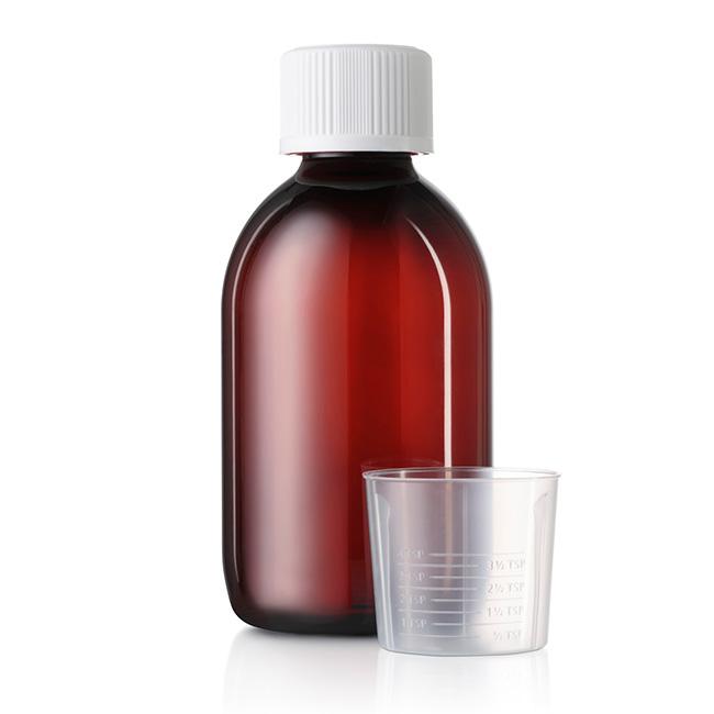 PET-Gamma 250R/28PP/D a standard product of liquids with a closure and a cup manufactured by ALPLA