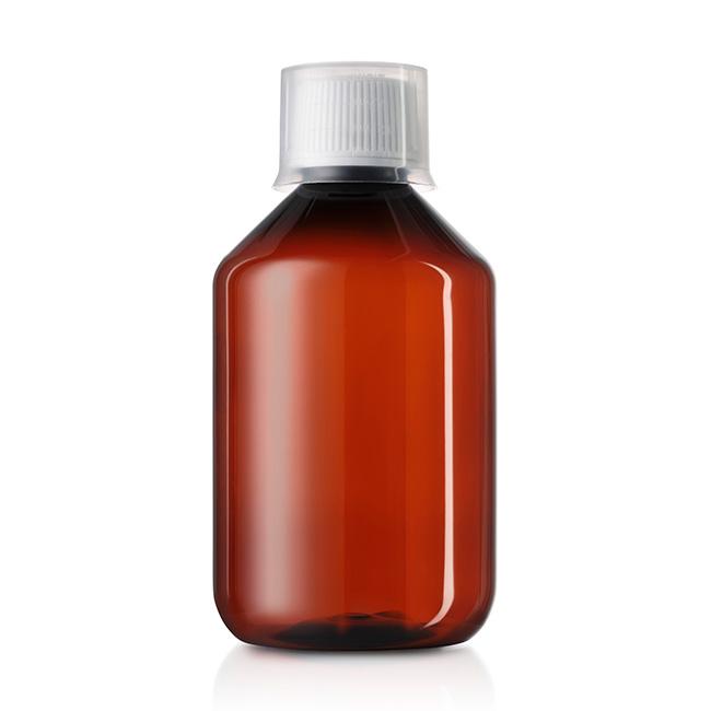 PET-Master 300R/28/G a standard product of liquids with a dosing cup on the closure manufactured by ALPLApharma