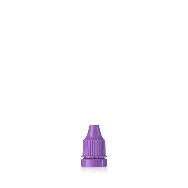 The purple ED-EPSILON 1.3 C/C closure for pharmaceutical ophthalmic bottles.